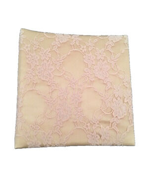 New Taupe Lace Photo Album Binder Style Photo 9 Slip In Page 6.5" x 7.5"